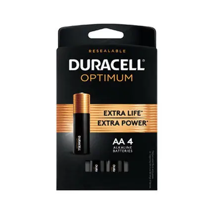 True Value 032556 Dura Opt 4pk AA Battery