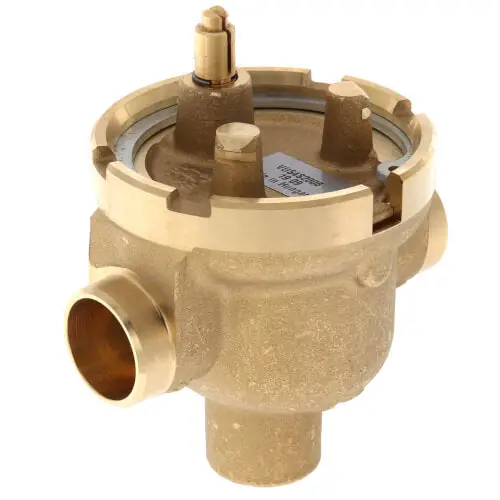 Resideo VU54S2008 Three-Way Fan Coil Valve 1/2 Sweat 4.0 Cv