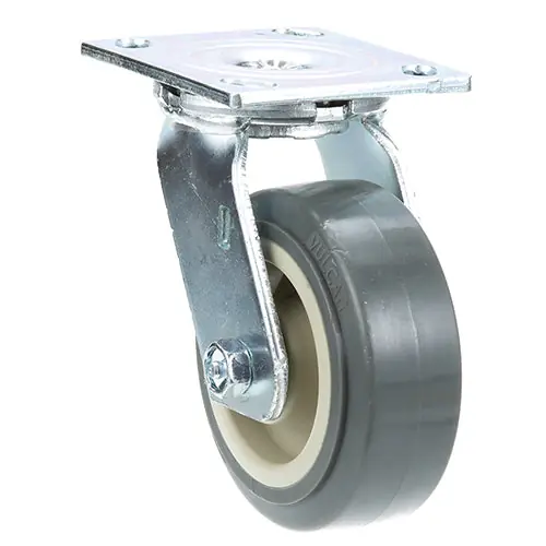 Caster, Plate (5 inch, Gry) for Standard Keil 1131-2042-3000