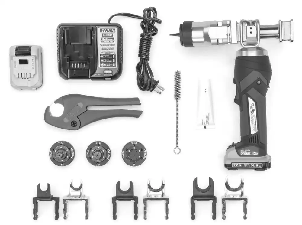 REHAU 105107-001 Everloc+ 1/2 in. 3/4 in. and 1 in. Power Tool Standard Kit
