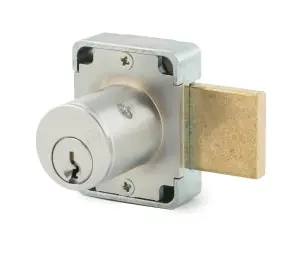 OLYMPUS LOCK INC 100DRUS47/8KA107 Cabinet Deadbolt Door Lock Keyed Alike 7/8 Diameter x 15/16 Length Barrel