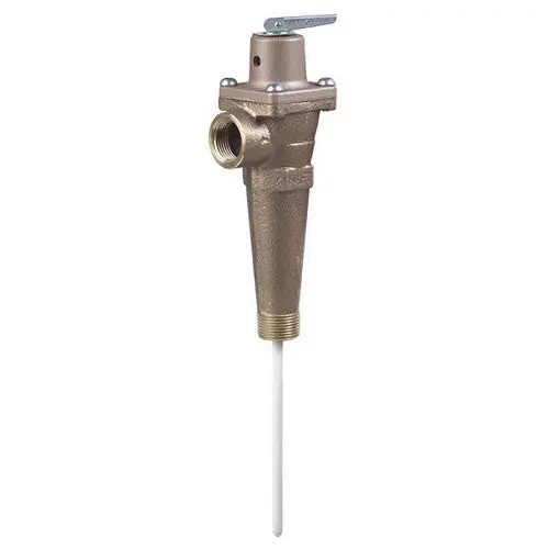 Watts 40XL-4 Automatic Reseating Temperature And Pressure Relief Valve with Extension Thermostat, 150/210