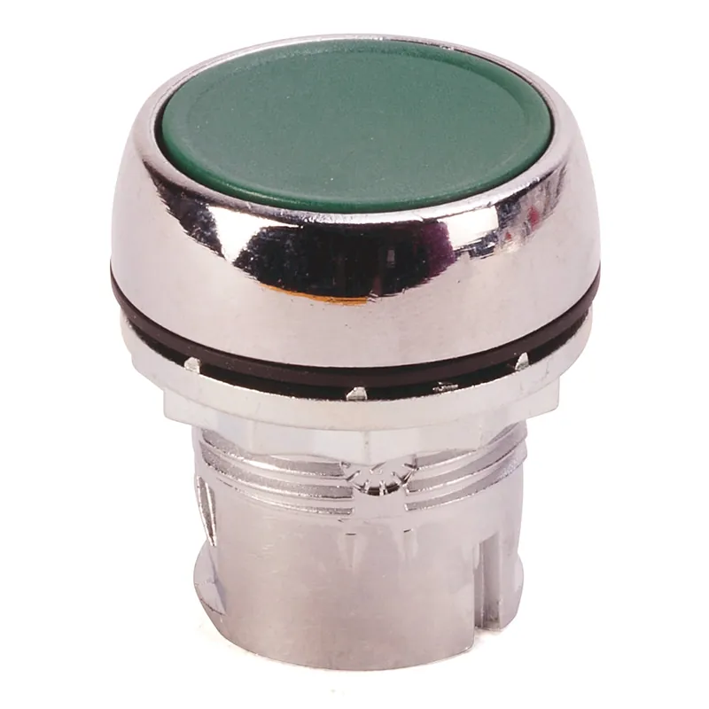 Rockwell Automation 800FM-F3 Push Button - Metal Flush Green