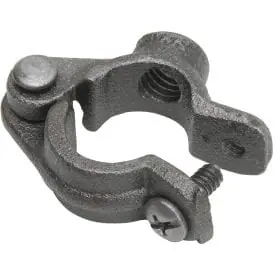 EverFlow HSH-B02 2 Hinged Split Ring Hanger Mall Iron Black