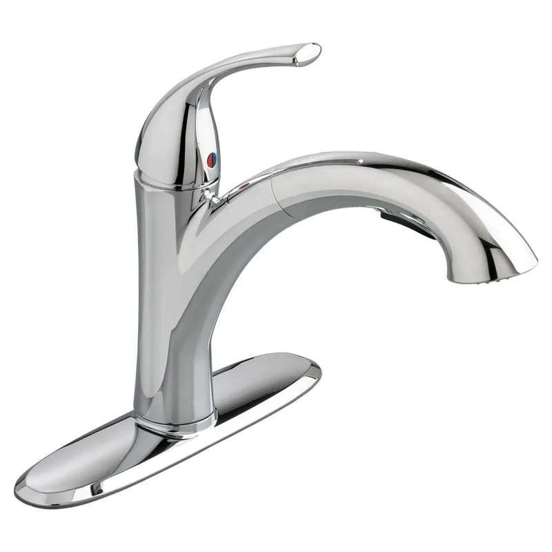 American Standard 4433.100.002 QUINCE Pull-Out/Pull-Down Kitchen Faucet Polished Chrome