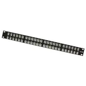 QuickPort 49255-Q48 Multimedia Patch Panel With Cable Tray 48-Port Replacement MPN