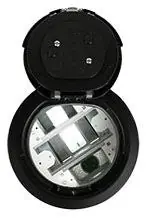 Wiremold 6ATC2BK 6 Unwired Surface Style Assembly Black