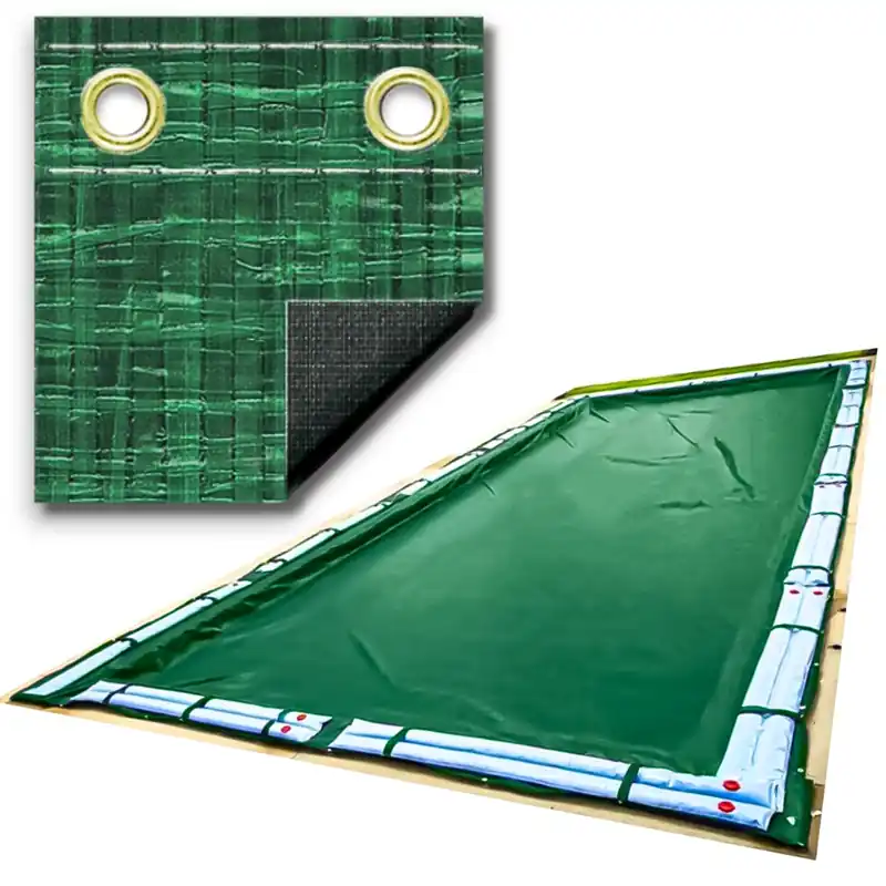 Swimline RIG2545R Ripstopper Winter Pool Cover 25 x 45 Feet Rectangle Green