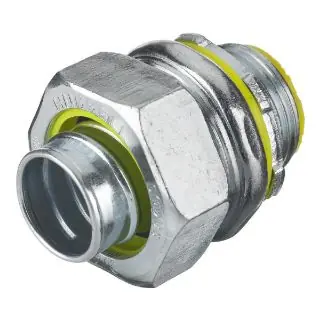 Wiring Device-Kellems H0501 Insulated Straight Male Metallic Liquidtight Connector 1/2 in