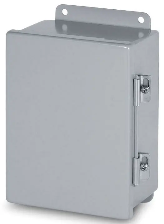Austin AB-664JH 6x6x4 Continuous Hinge Box