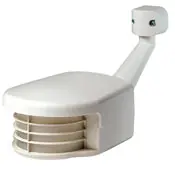 Leviton PS200-7FW 1000W 277-Volt AC PIR 200 Degree 4000 Sq.-Feet Coverage
