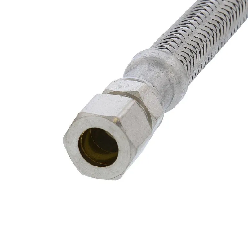 Jones Stephens S04239 3/8 x 9 in. Braided Stainless Faucet Flexible Water Connector