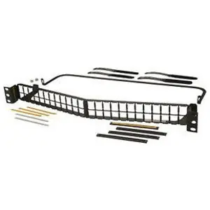 Ortronics OR-PHAHJU48 HDJ Series Unloaded Angled Patch Panel 48-Port 1 RU