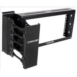 CommScope enterprise solutions 760158592 OVRHDRACKVCM Overhead Patch Panel Rack 4U