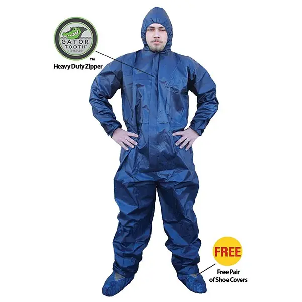 ShuBee C SB CA WP 2XL Coverall, Mens, 2X-Large, Dark Blue