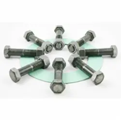 SPS Approved Vendor FLPKS 4 Inch 150# Flange Pack with Non-Asbestos Ring Gasket, Plain Finish