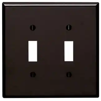 Leviton 85109 Wall Plate Oversized 5.31 W x 5.25 H