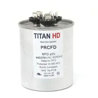Diversitech PRCFD6010A 60+10 MFD Dual Run Capacitor 440V