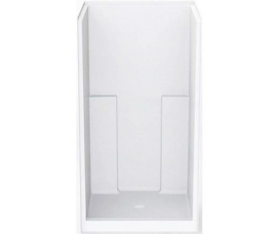 Aquatic 1423CT-WH Everyday 35-1/4 x 42 x 73-1/4 in. Alcove Shower Unit in White