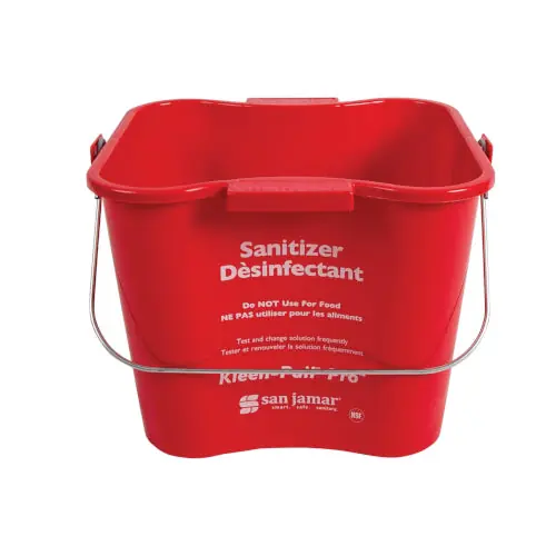 Kleen Pail Pro 6 Qt SJKPP196RD for San Jamar SAJSJKPP196RD