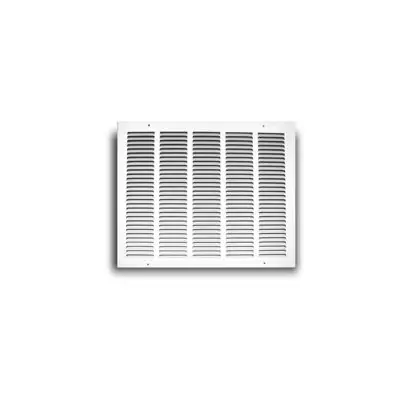 TRUaire 17008X04 170 8 inches x 4 inches White Steel Return Air Grille