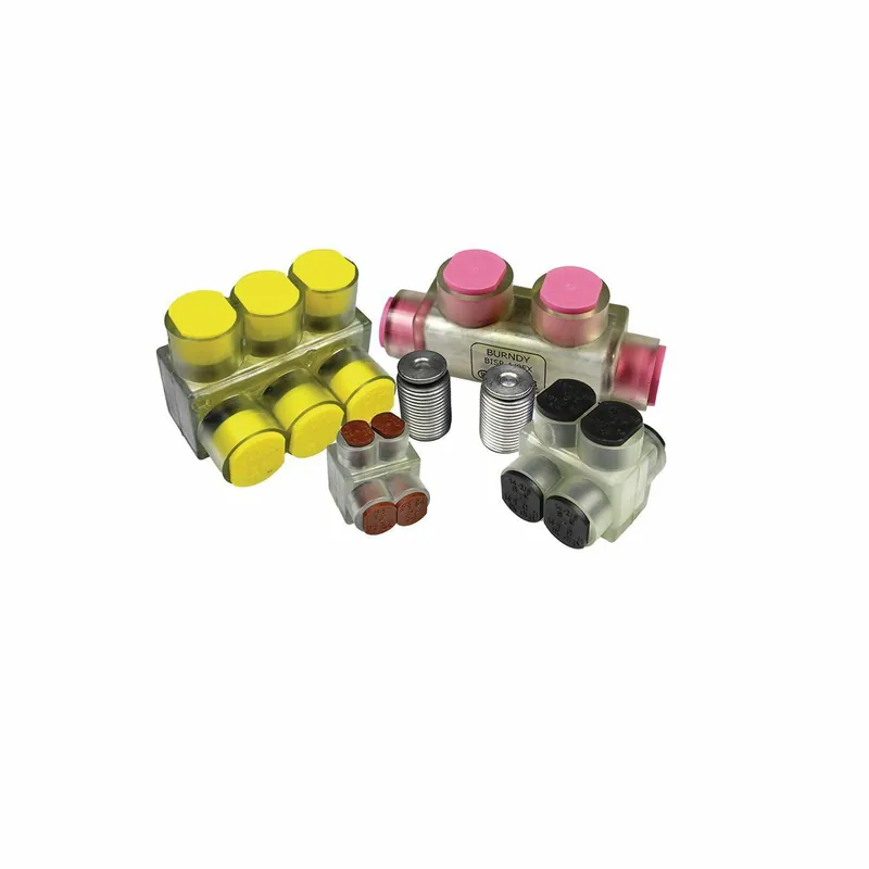 BURNDY BIT350FX Aluminum UNITAP, Tap - Same Side Entry, #10-350 Class B & C, #10-250 Class G,H,I,K, DLO, 2 PORT