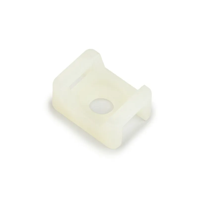 3M 7000031863 Cable Tie Base 4-way Adhesive Mount 0.75 x 0.75 Inch CTB75X75NTA-C