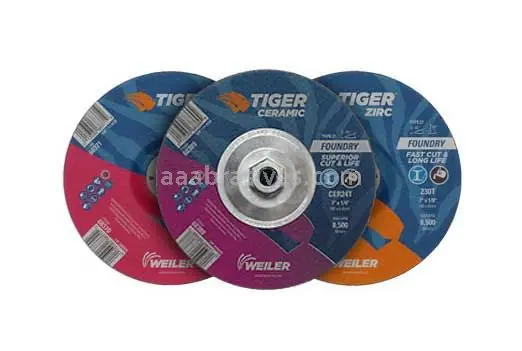 Weiler 68376 Tiger AO Type 27 Grinding Wheel 9 in dia 24 Grit