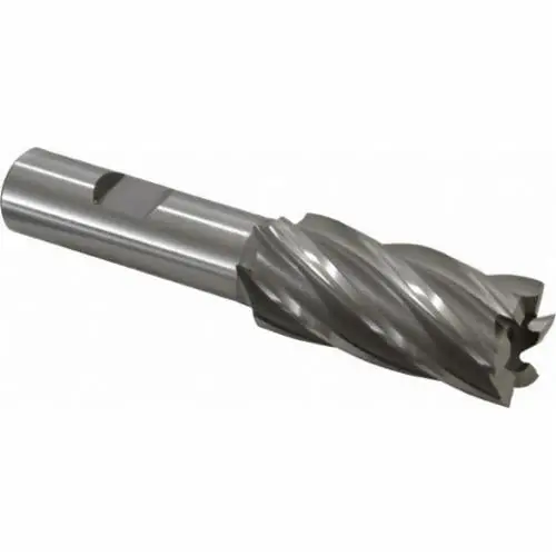 OSG 5409700 Non-Center Cutting Single End Square End High Performance End Mill, 0.468 in Dia Cutter, 1-1/4 in Length of Cut, 4 Flutes, 1/2 in Dia Shank, 3-1/4 in OAL