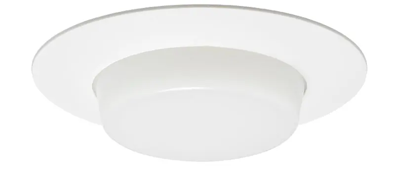 Acuity Brands V3041PW Juno 6in Value Drop Opal Shower Trim