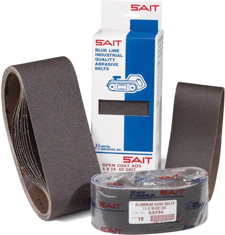 United Abrasives SAIT 57201 United Abrasives SAIT 36G 3 x 21 1Ax / 2Ax Sanding Belt