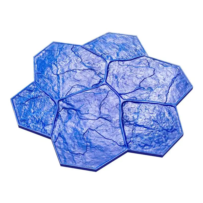 BonWay 12-598 Texture Mat - Random Stone Blue - 29 x 29
