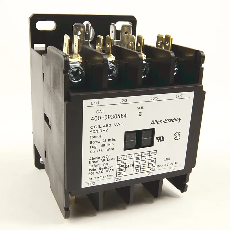 Rockwell Automation 400-DP30NB3 400 Definite Purpose Contactor 30A 480V 50/60Hz