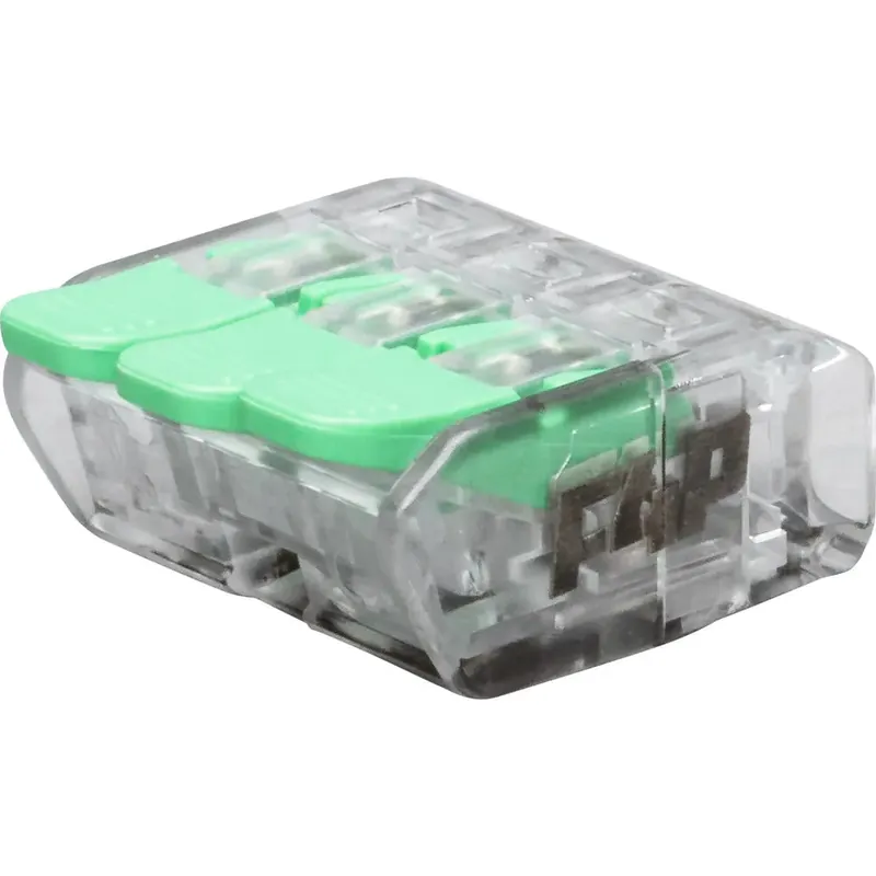 F4P F4P PILC-3-J 3 Pole 24-12 Push-In Lever Connector 125CT Jar
