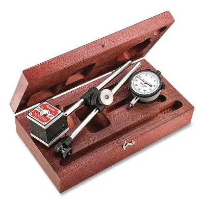 L.S. Starrett 657 Series Magnetic Base and Post Assembly 657EZ