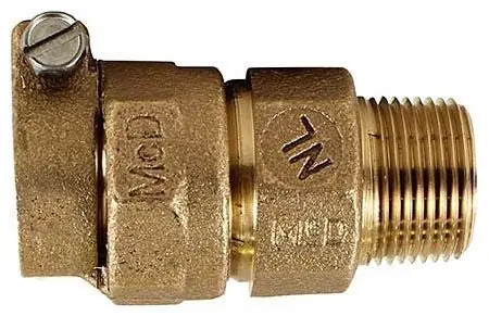 A Y McDonald 5149-126 74753-22 1 1/4X1 ADAPTER CTS X MNPT-NL