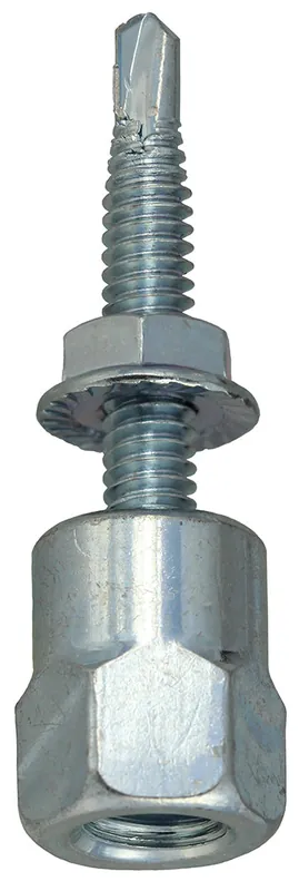LH Dottie SSM12BR Bottom Mount Rod Hanger, Steel Material, 0.188 to 0.5 in. Self Drilling Range