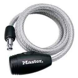 Master Lock 8109D Cable Lock 5/16 Diameter 5 Feet Long