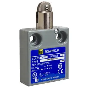 Telemecanique Sensors 9007MS02S0100 Limit Switch 240 VAC 10amp