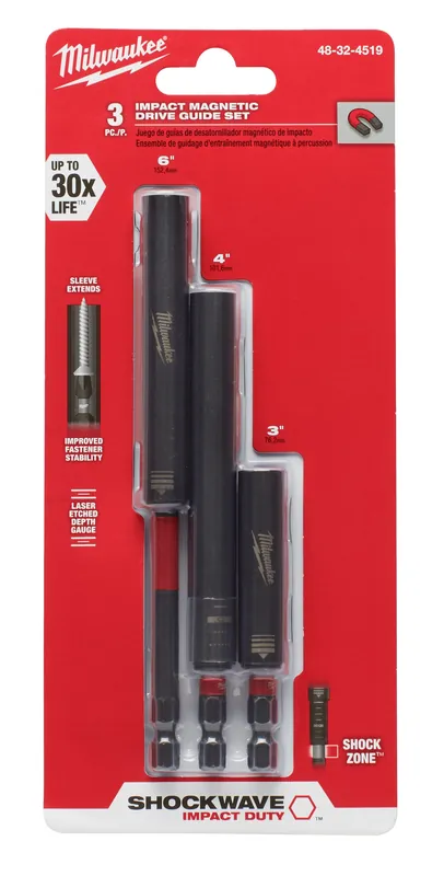 Milwaukee 48-32-4519 MAGDRV GD 3PK