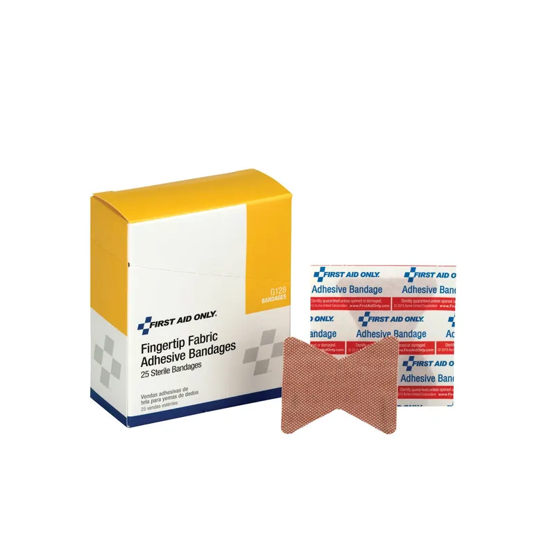 First Aid Only G128 Sterile Fabric Fingertip Bandage Bulk