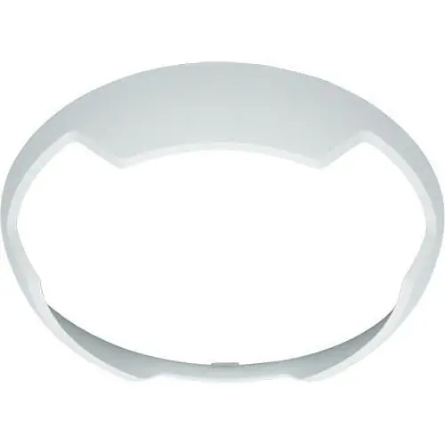 System Sensor BZWC-P L-Series White Bezel Panel for Ceiling Mount Strobes and Horn Strobes