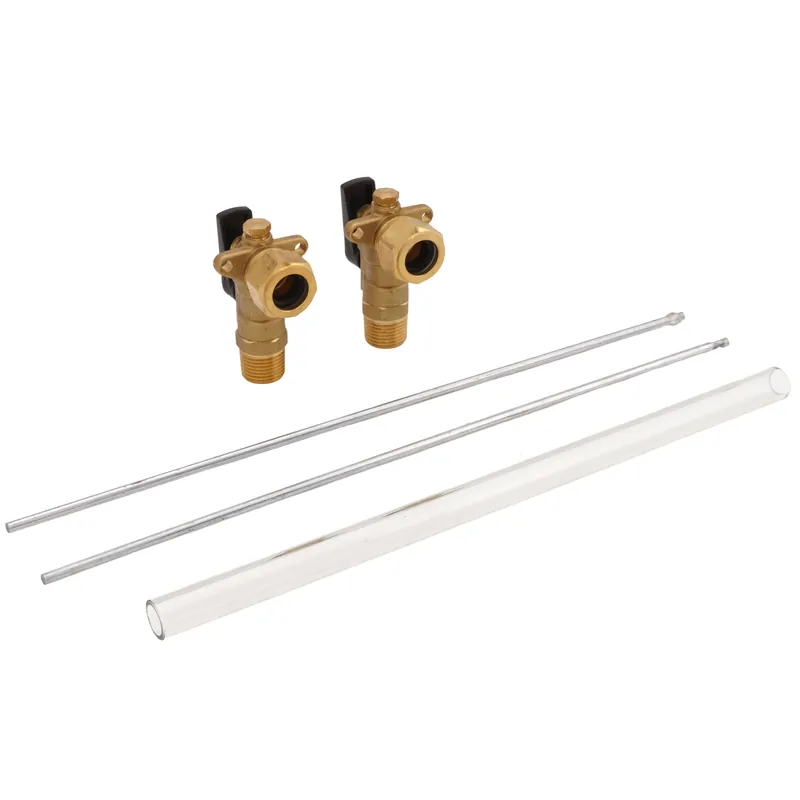 Westwood Products H7-12 Gauge Glass Valve Set w/12 Rods & Gauge Glass