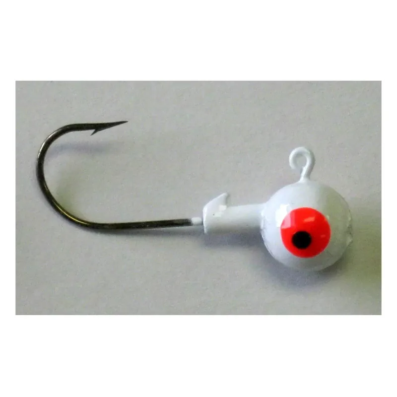 TRUE VALUE TV245576 10PK WHT RND Jig Head