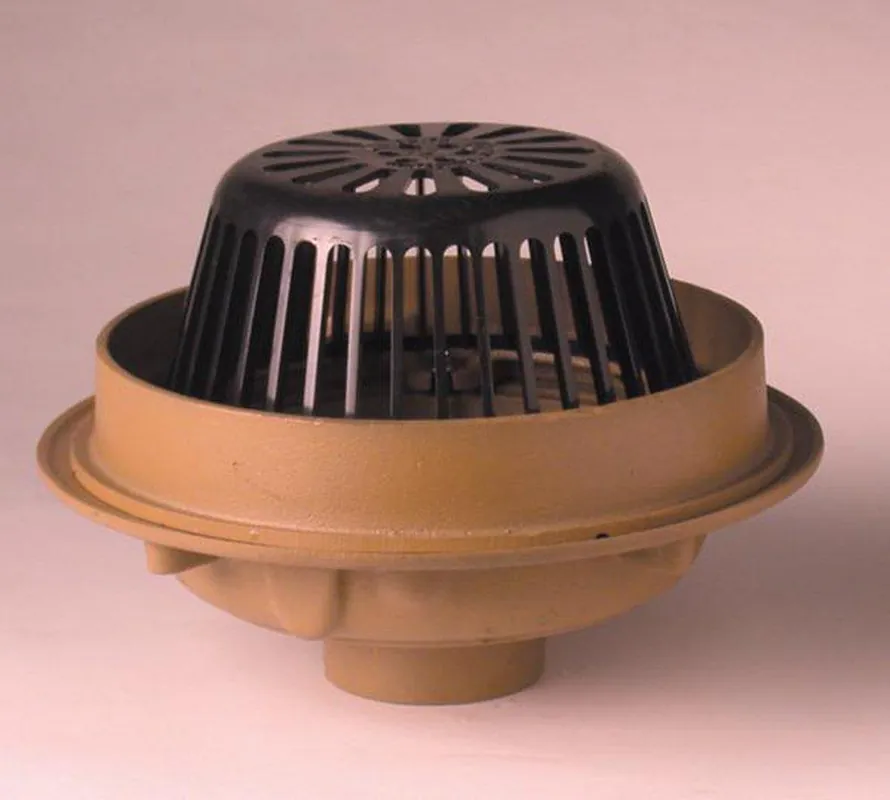 Jay R. Smith 1080Y04 (-CID) 4 in. Cast Iron Roof Drain