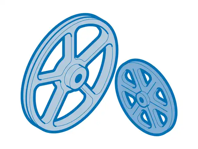 Midea 12338100000661 Washing Machine Pulley