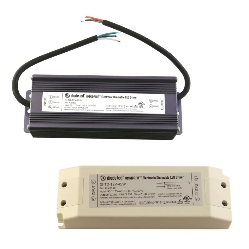 Diode LED DI-TD-12V-10W Omnidrive Electronic Dimmable Driver, 12V DC, 10W