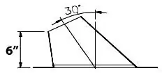 Noritz ARF3 Stainless Steel Angled Roof Flashing for NR66 Water Heater