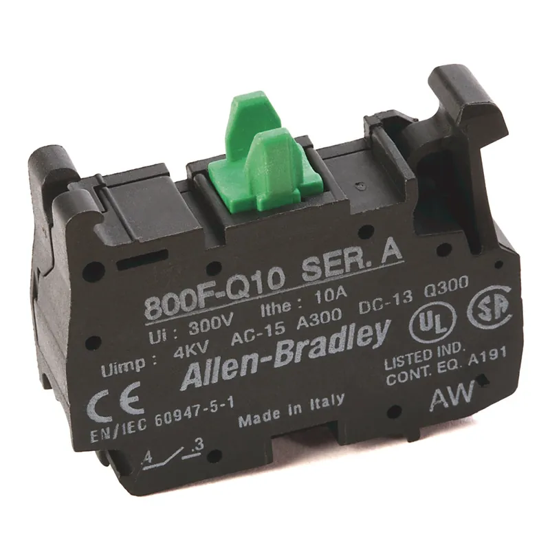 Rockwell Automation 800F-MX10 Metal Latch Mount Push Button
