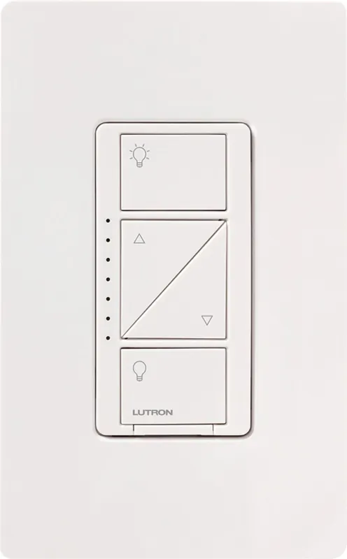 Lutron PD-10NXD-WH 1000 W 120 Volt White 1-Pole/Multi-Location Dimmer